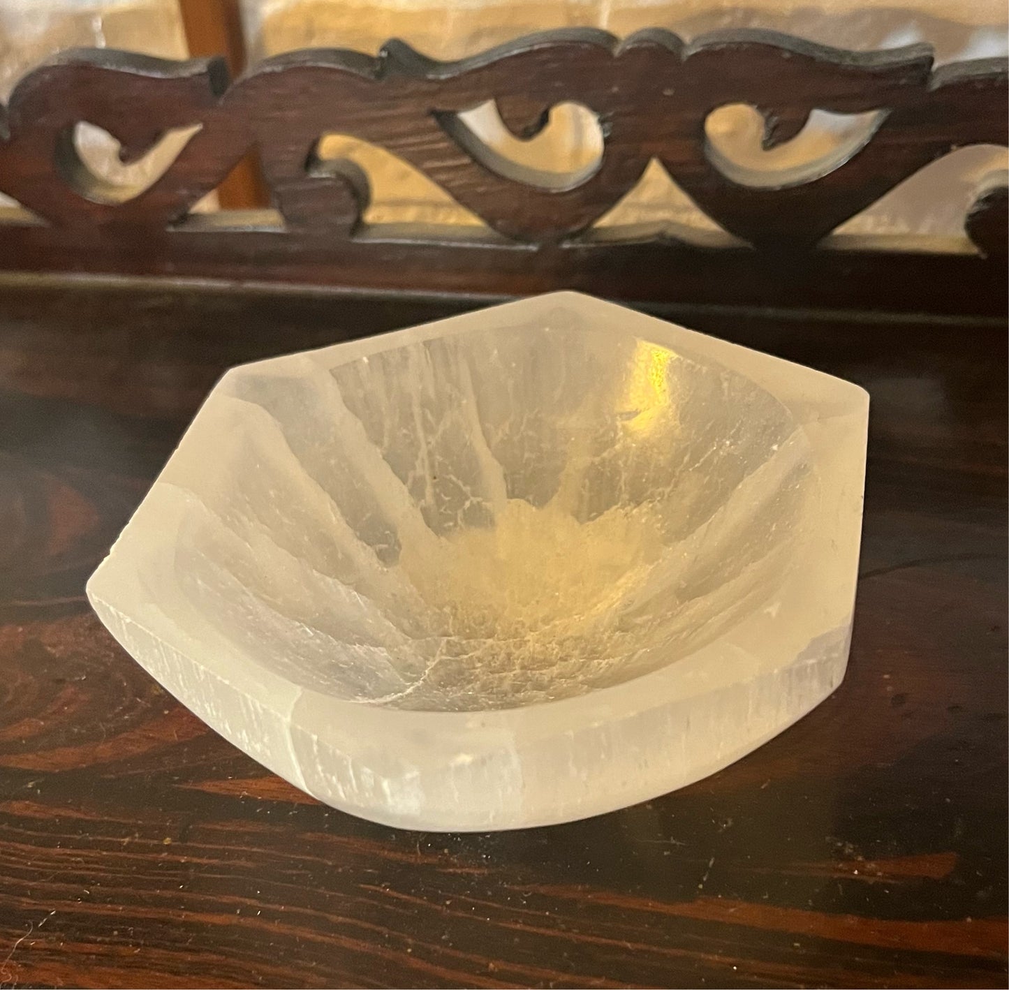 Selenite bowl (bowl only)